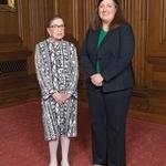 Kimberly McKenzie Assisting 'Notorious R.B.G.'